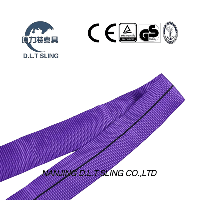 1T Sling redonda de alta calidad para levantar