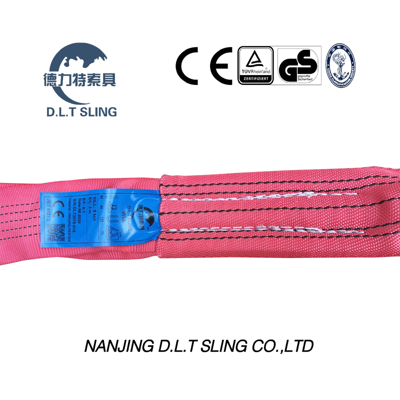 DLT Sling Eye and Eye Round Sling para la construcción