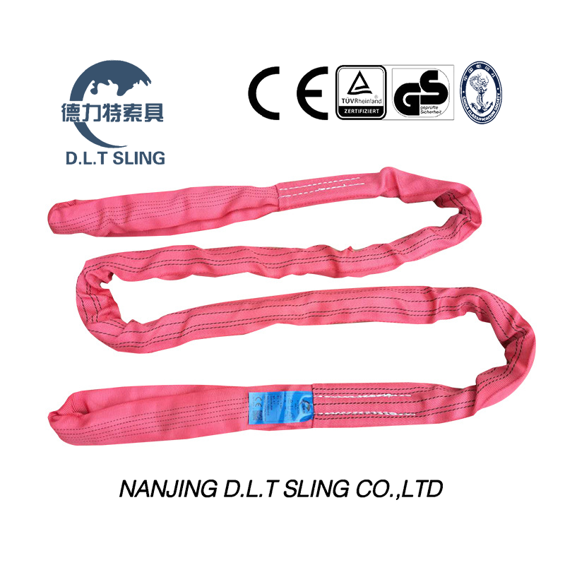 DLT Sling Eye and Eye Round Sling para la construcción