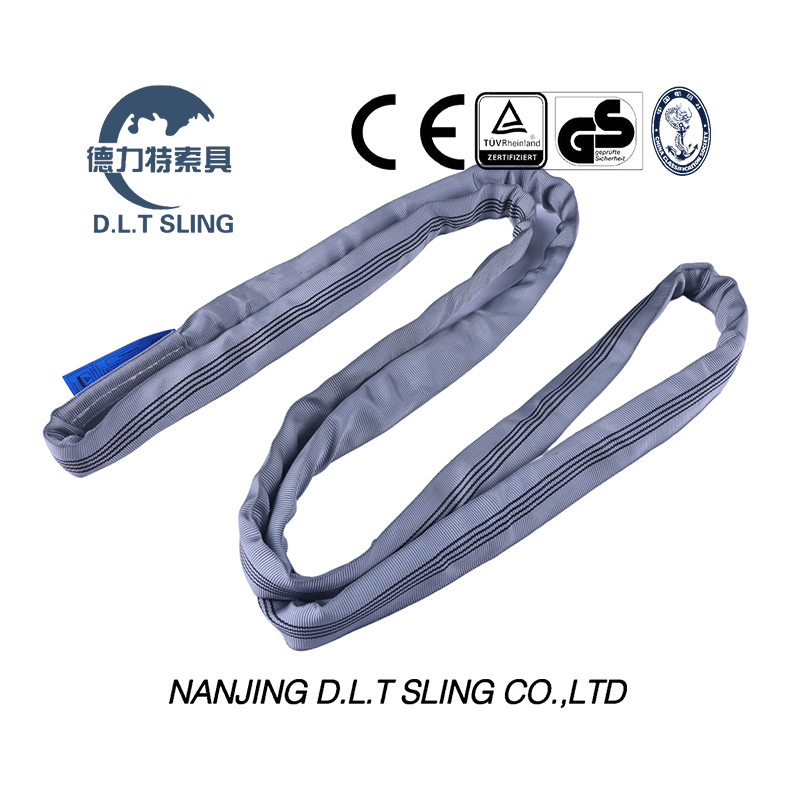 Cinturón de elevación de eslinga redonda DLT SLING 4T con En