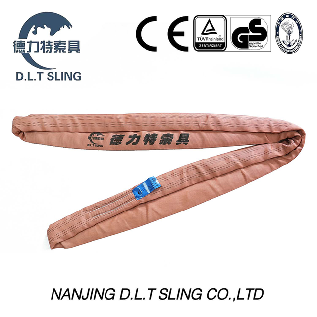 6t Brown Soft Round Sling