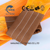 Sling plano de poliéster de 2 capas para levantamiento industrial