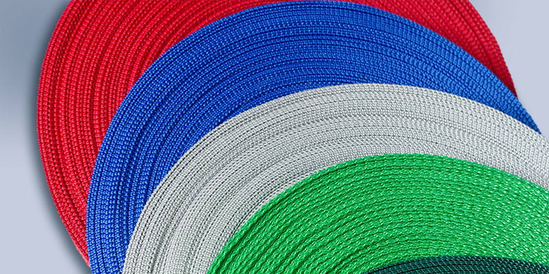Material de correas de poliéster