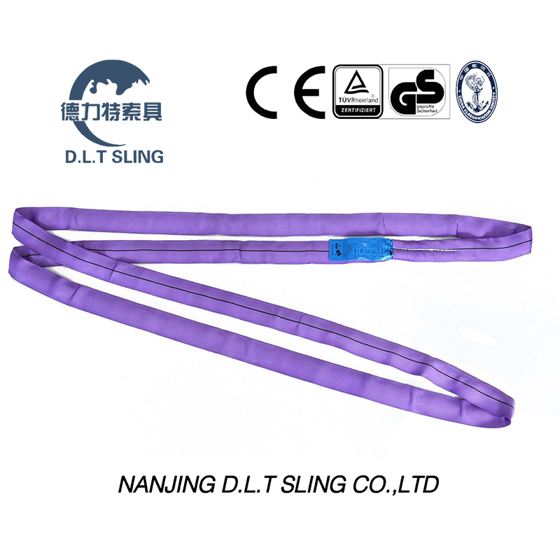 1T Sling redonda de alta calidad para levantar