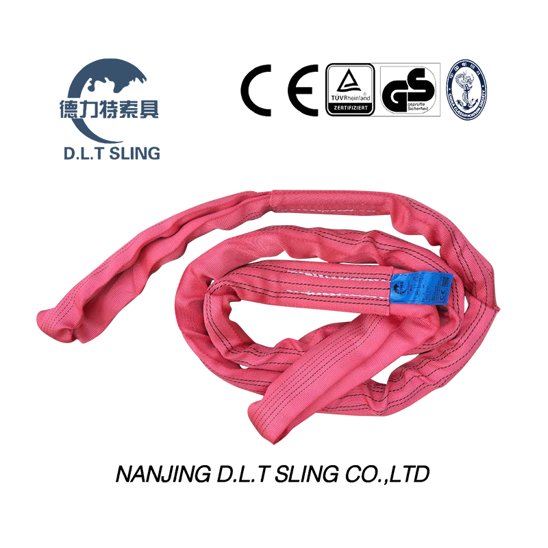DLT Sling Eye and Eye Round Sling para la construcción