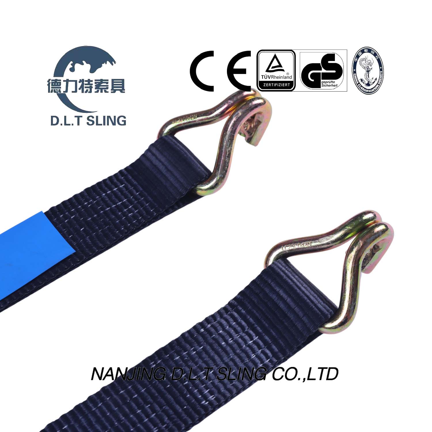 Correas de chalea negro de manejo de huellas dactilares