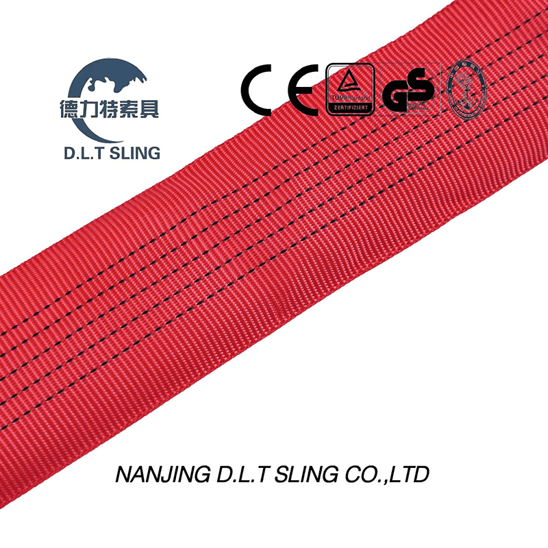 DLT Sling 5t poliéster elevación redonda ling