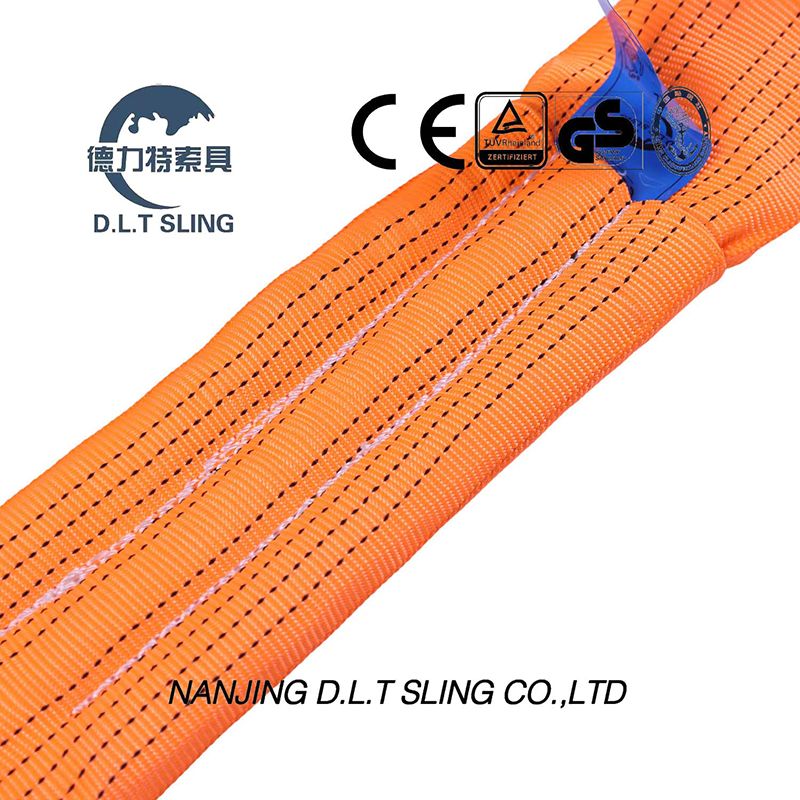 10T levantando el bucle interminable de la esling redonda