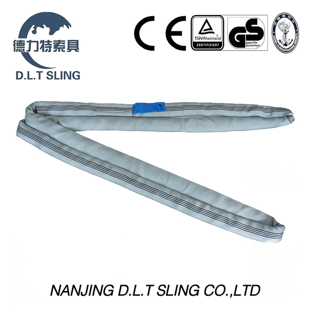 DLT Sling 4T Cintura de elevación redonda con EN con EN
