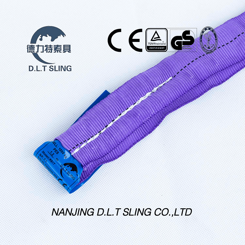 1T Sling redonda de alta calidad para levantar