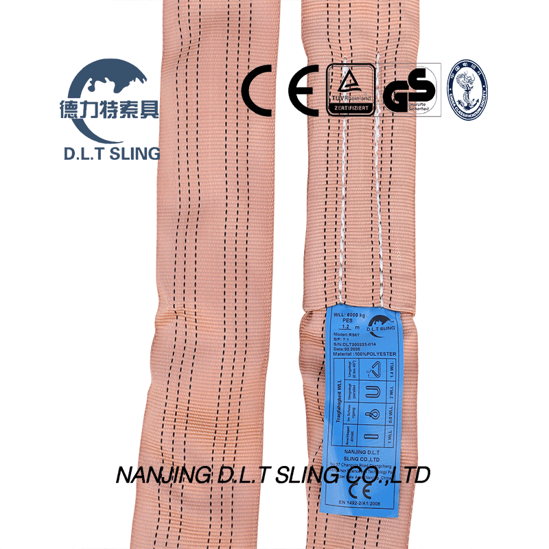 6t Brown Soft Round Sling
