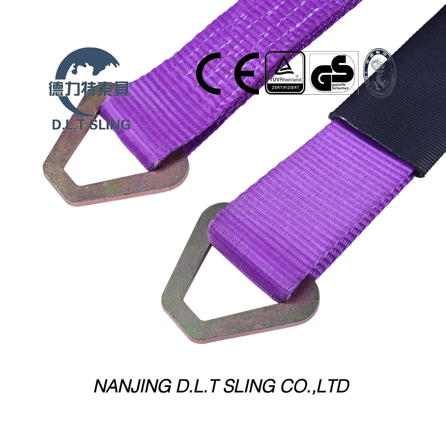 Anillo de triángulo de chaqueta morada corbata