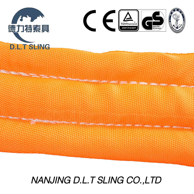 10T levantando el bucle interminable de la esling redonda