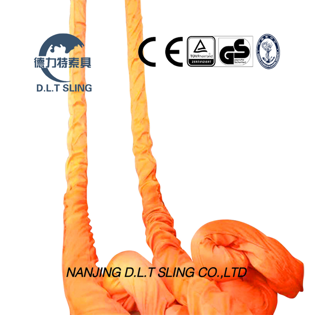 Sling redonda de servicio pesado